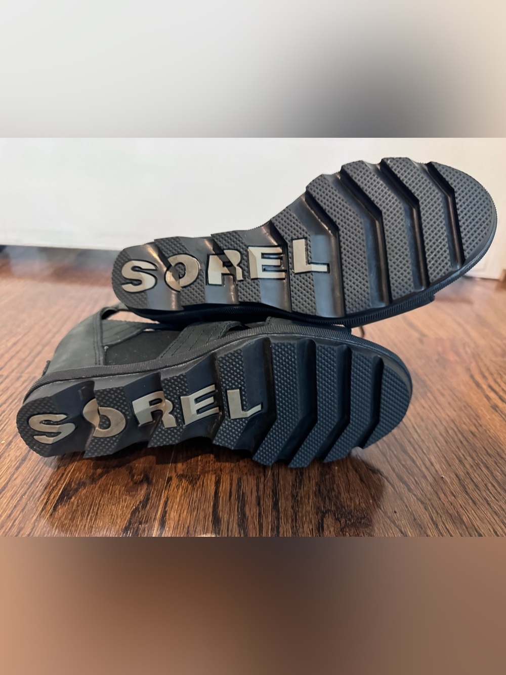 Black Lace-Up Open Toe Women's Sandals - Picture 7 of 7